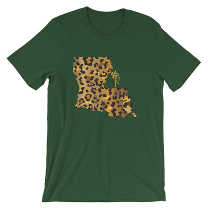Louisiana Leopard Short-Sleeve Standard T-Shirt