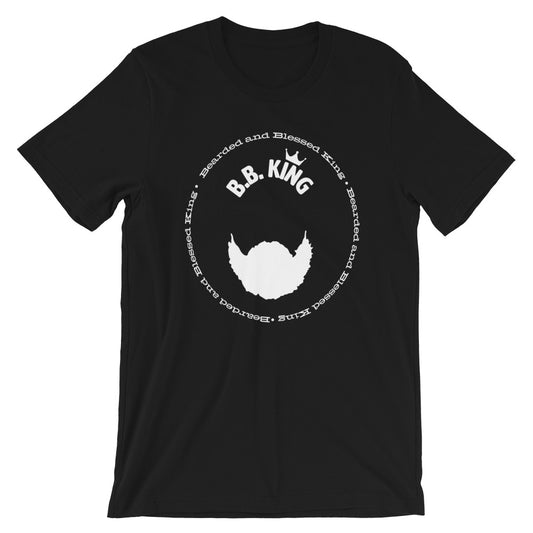 Blessed and Bearded King (B.B. King) Short-Sleeve T-Shirt