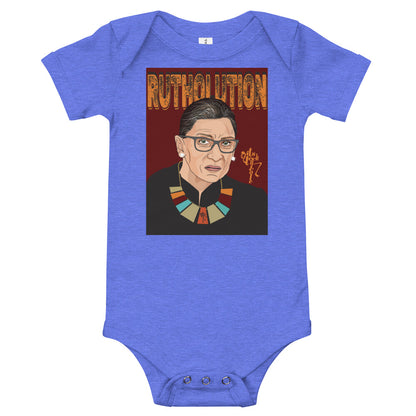 Ruth Bader Ginsburg Tribute Art Onesie
