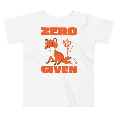Zero Fox Given Toddler Short Sleeve Tee