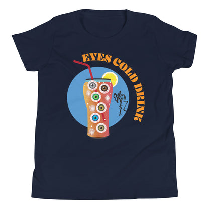 Eyes Cold Drink...Youth Short Sleeve T-Shirt