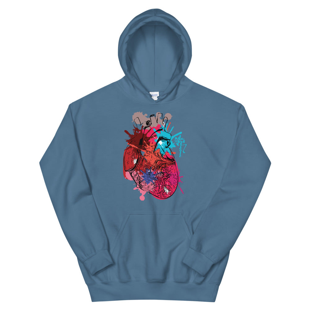 Art Heart Series: 1 Unisex Hoodie