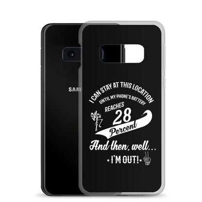 28% Battery Samsung Case