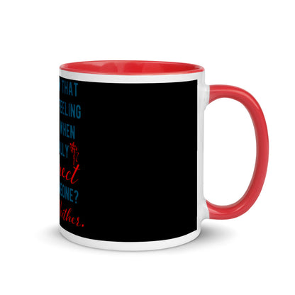 Connections...Missed Mug with Color Inside