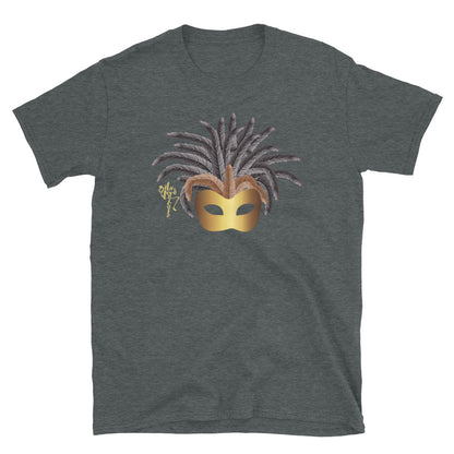 Mardi Gras Gold Mask (Unisex) T-Shirt