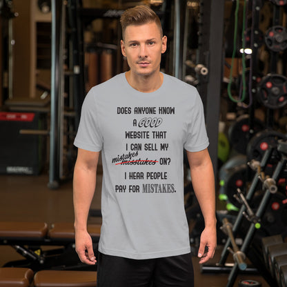 Mistakes Short-Sleeve Unisex T-Shirt
