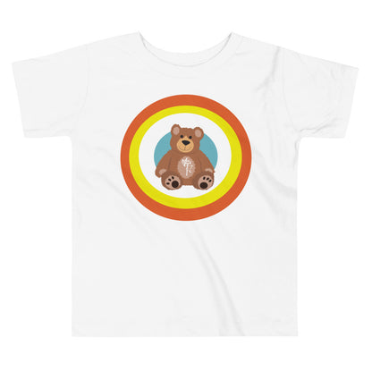 Beary Happy Toddler Short Sleeve Tee