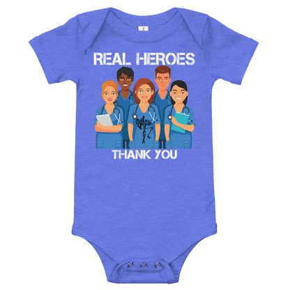 Real Heroes...Thank You Onesie