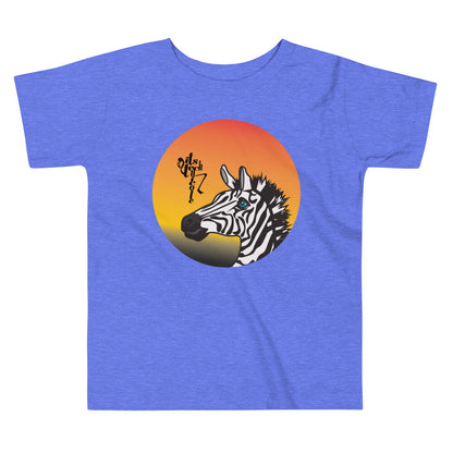Zebra Toddler Short Sleeve Tee
