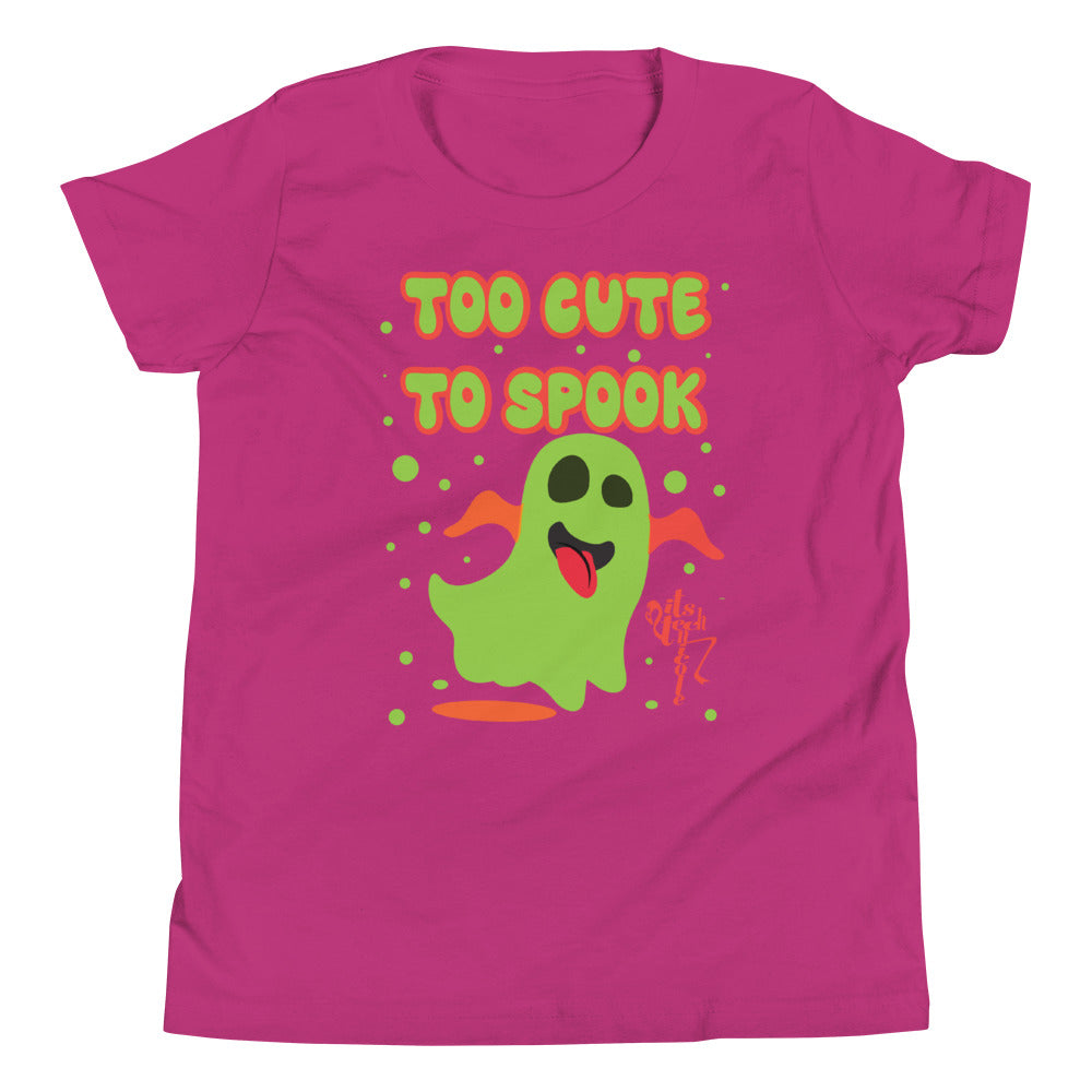 Too Cute To Spook Youth Short Sleeve T-Shirt