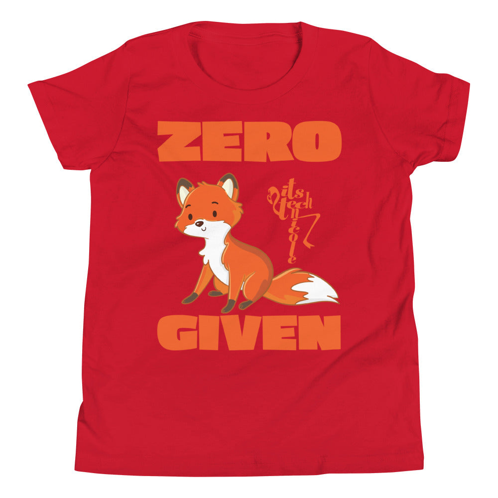 Zero Fox Given Youth Short Sleeve T-Shirt