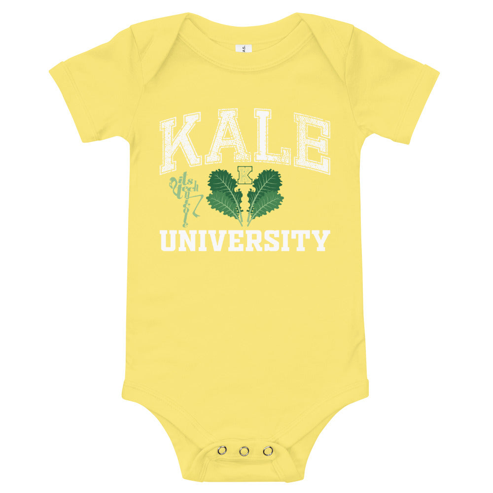 Kale University Onesie