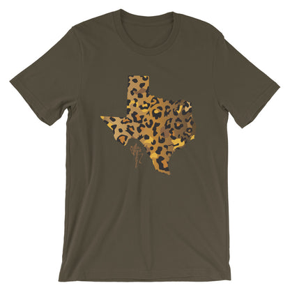 Texas Leopard Short-Sleeve Standard T-Shirt