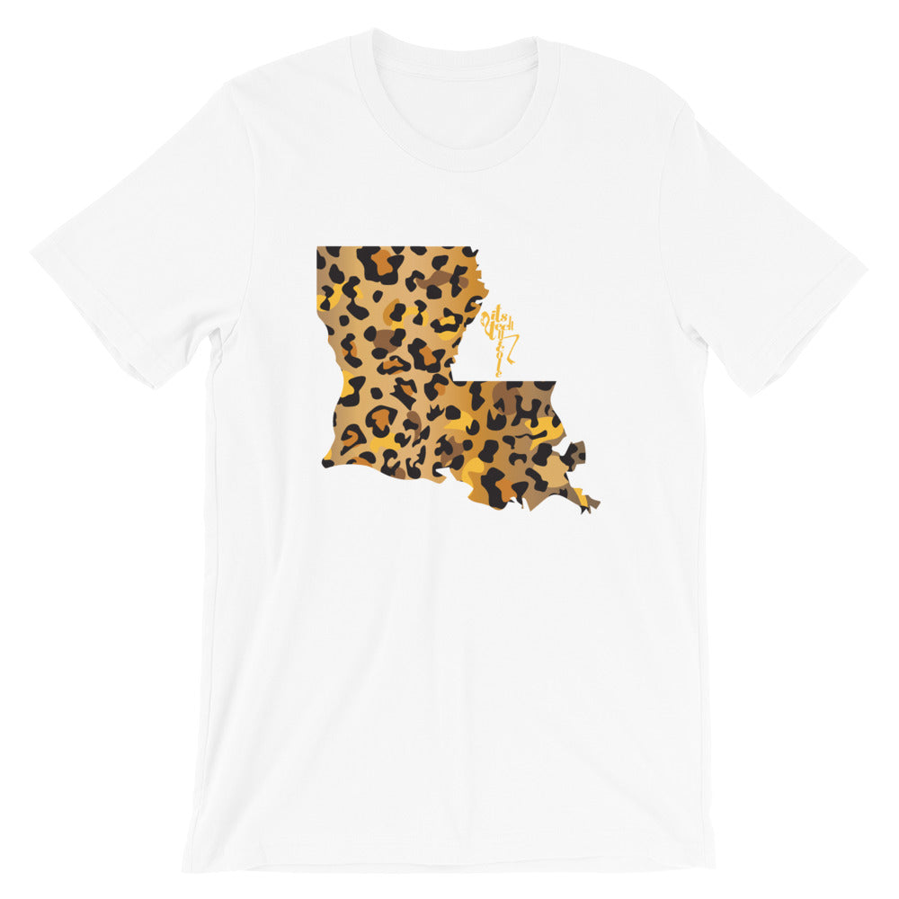 Louisiana Leopard Short-Sleeve Standard T-Shirt