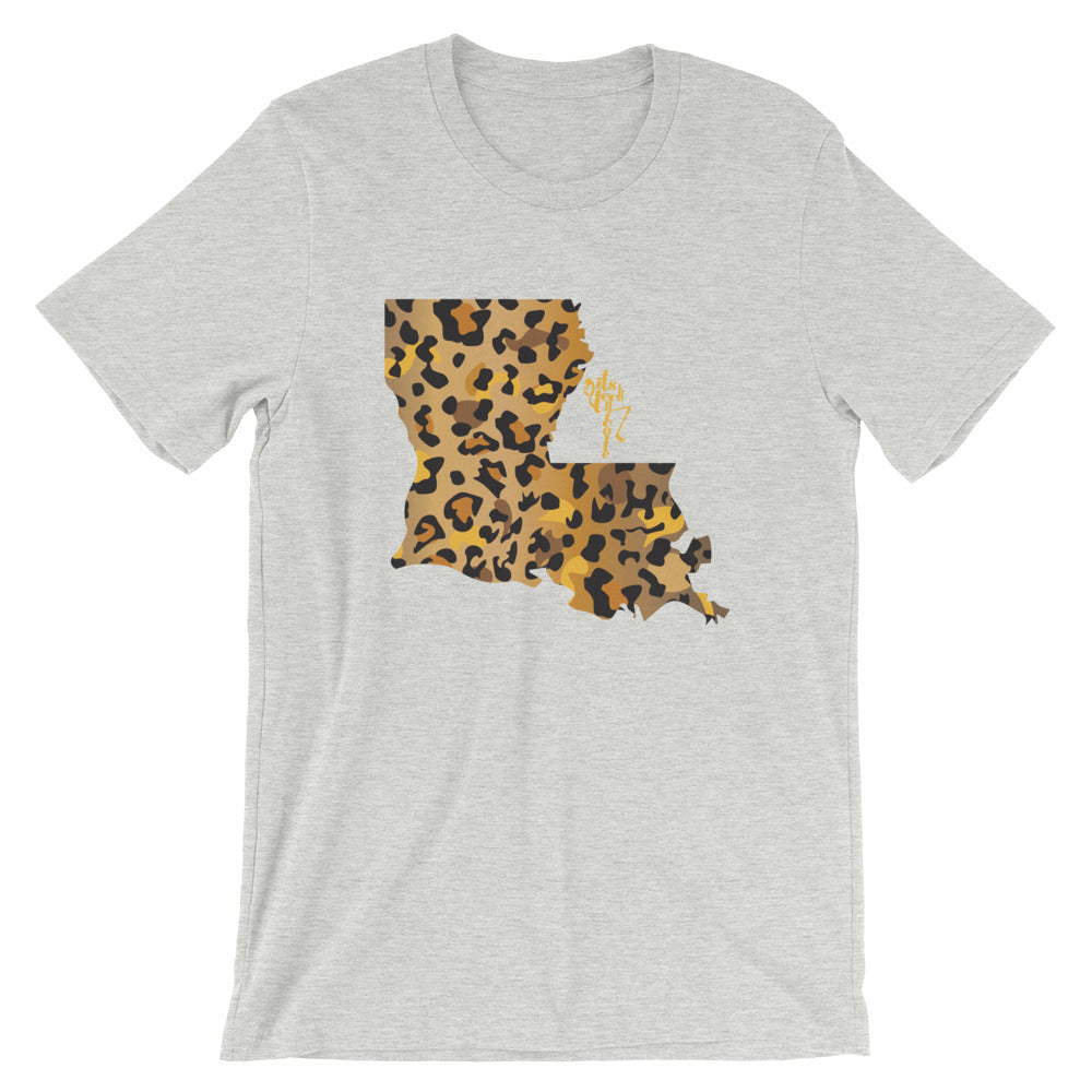 Louisiana Leopard Short-Sleeve Standard T-Shirt
