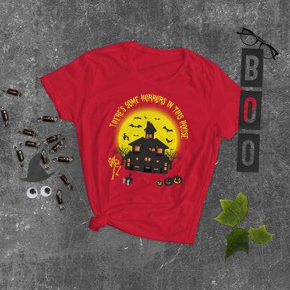 There's Some Horrors in this House....Women's short sleeve t-shirt