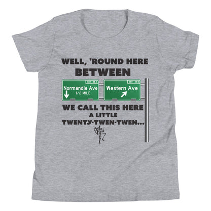 Normandie and Western Youth Short Sleeve T-Shirt