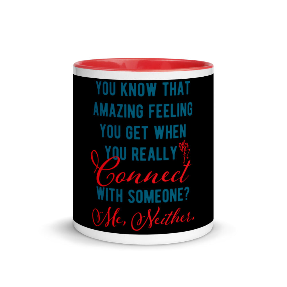 Connections...Missed Mug with Color Inside