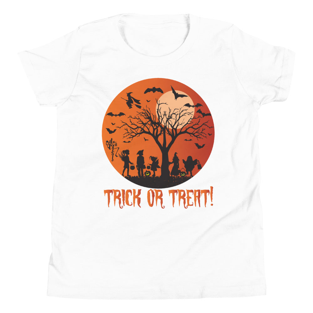 Trick or Treat! Youth Short Sleeve T-Shirt