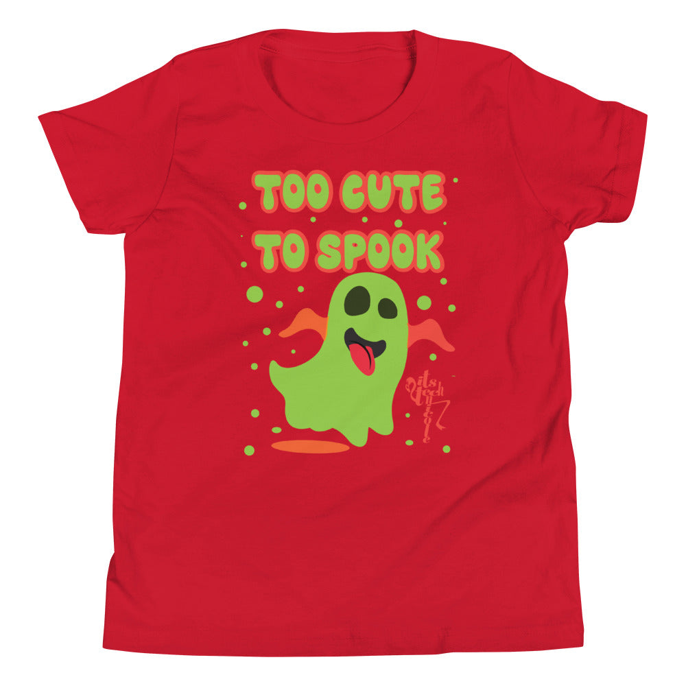 Too Cute To Spook Youth Short Sleeve T-Shirt
