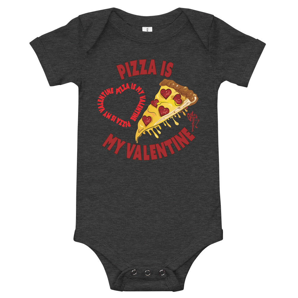 Pizza Is My Valentine Onesie