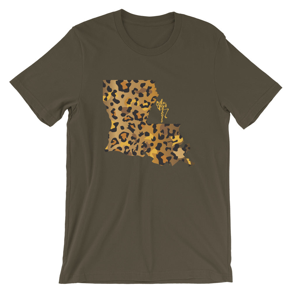 Louisiana Leopard Short-Sleeve Standard T-Shirt
