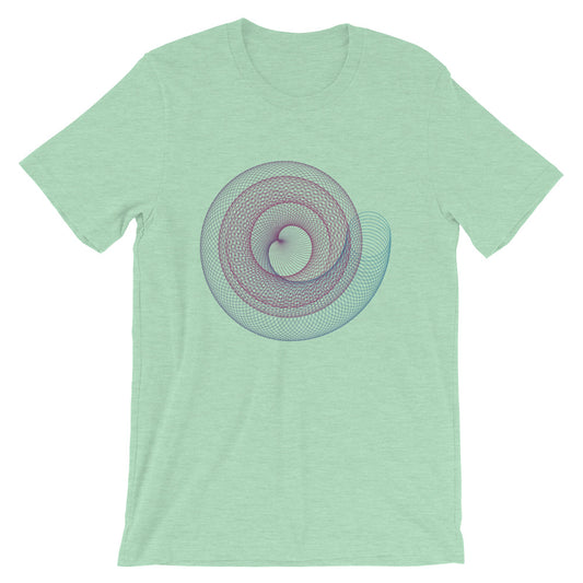 Spiraling Short-Sleeve Graphic T-Shirt