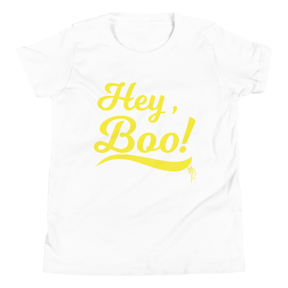 Hey, Boo! Youth Short Sleeve T-Shirt