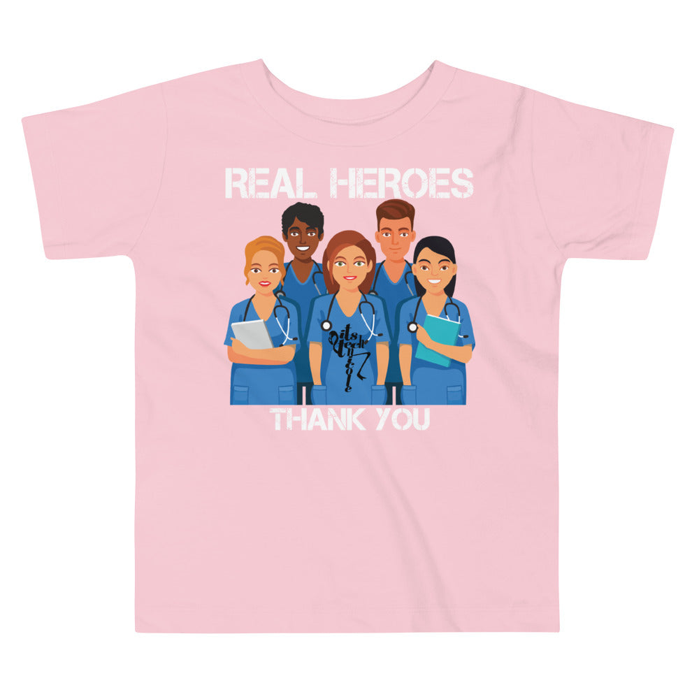 Real Heroes...Thank You Toddler Short Sleeve Tee