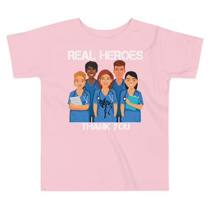 Real Heroes...Thank You Toddler Short Sleeve Tee