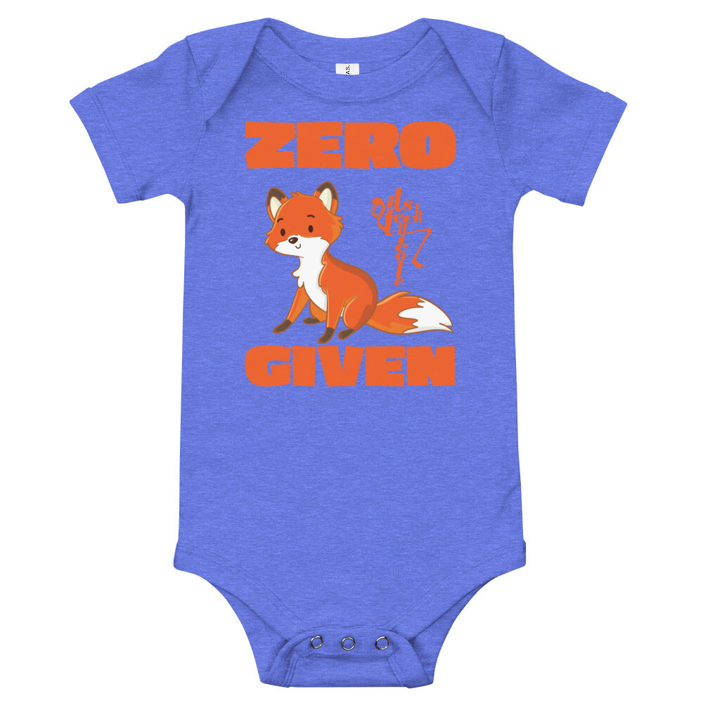 Zero Fox Given Onesie