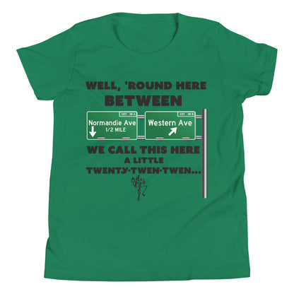 Normandie and Western Youth Short Sleeve T-Shirt