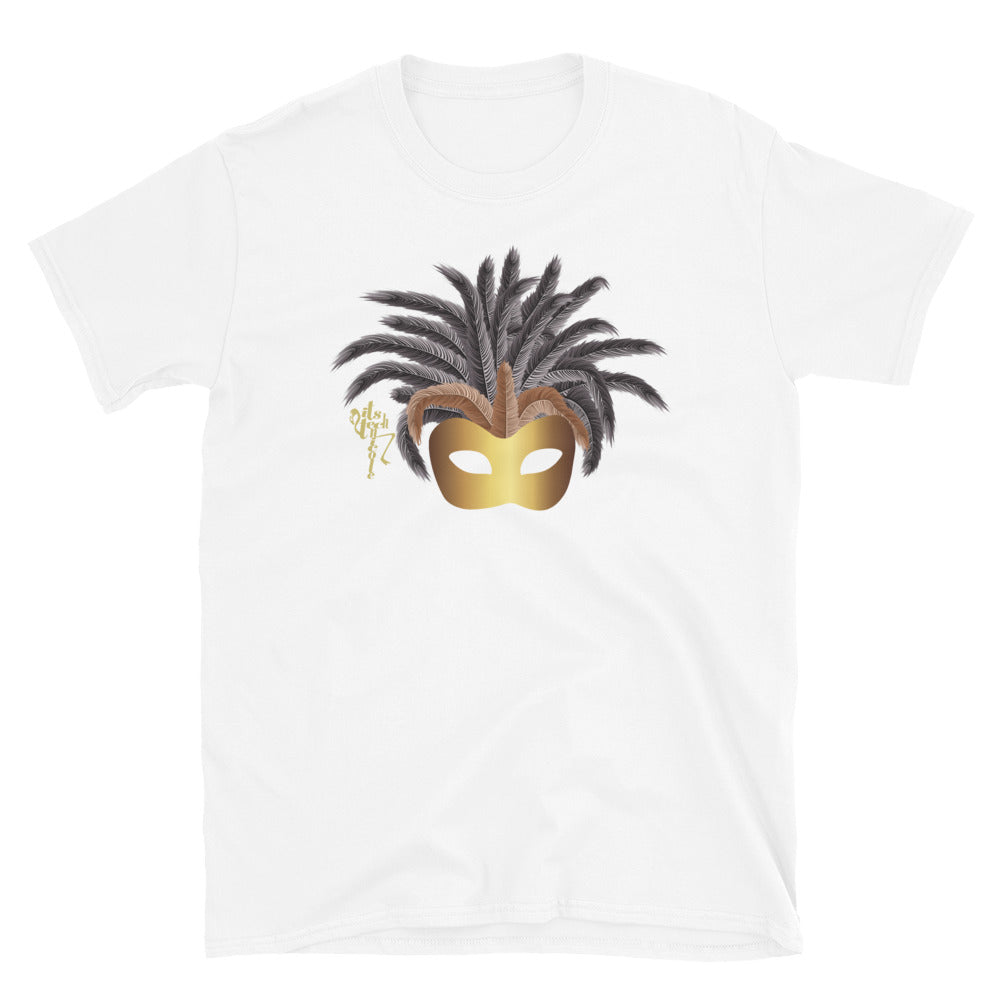 Mardi Gras Gold Mask (Unisex) T-Shirt