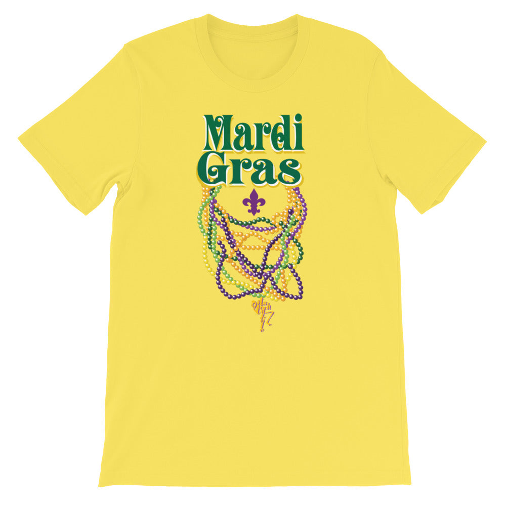 Mardi Gras Beads T-Shirt