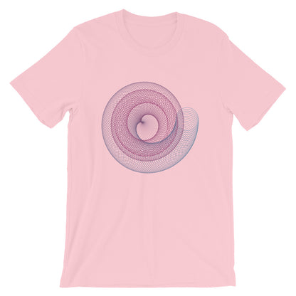 Spiraling Short-Sleeve Graphic T-Shirt