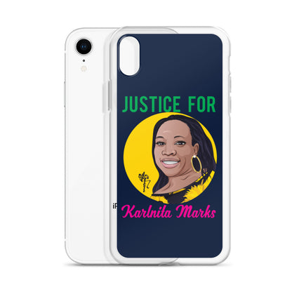 Justice for Karlnita Marks iPhone Case