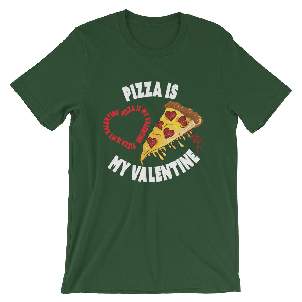 Pizza Is My Valentine (Dark) T-Shirt