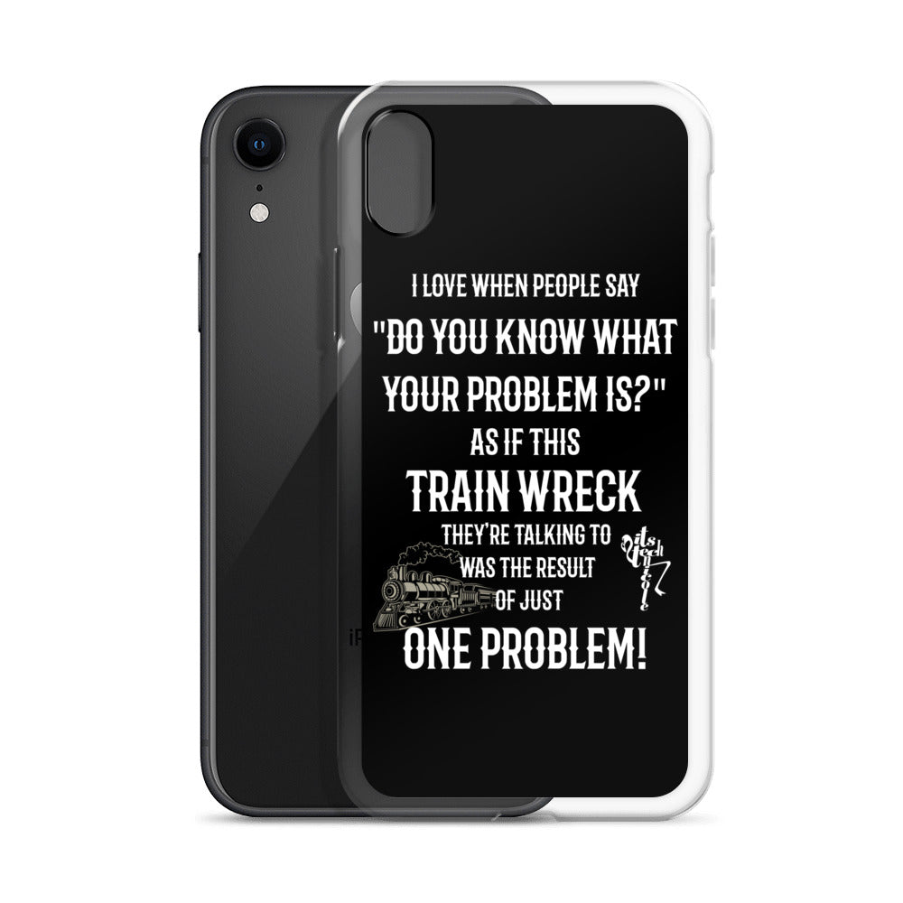Train Wreck iPhone Case