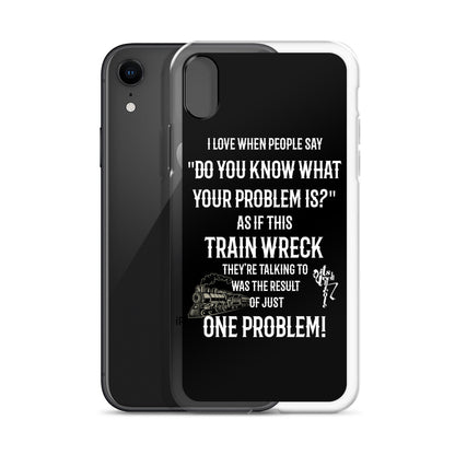 Train Wreck iPhone Case