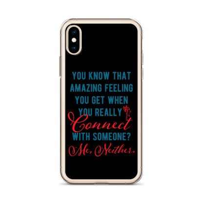 Connections...Missed iPhone Case