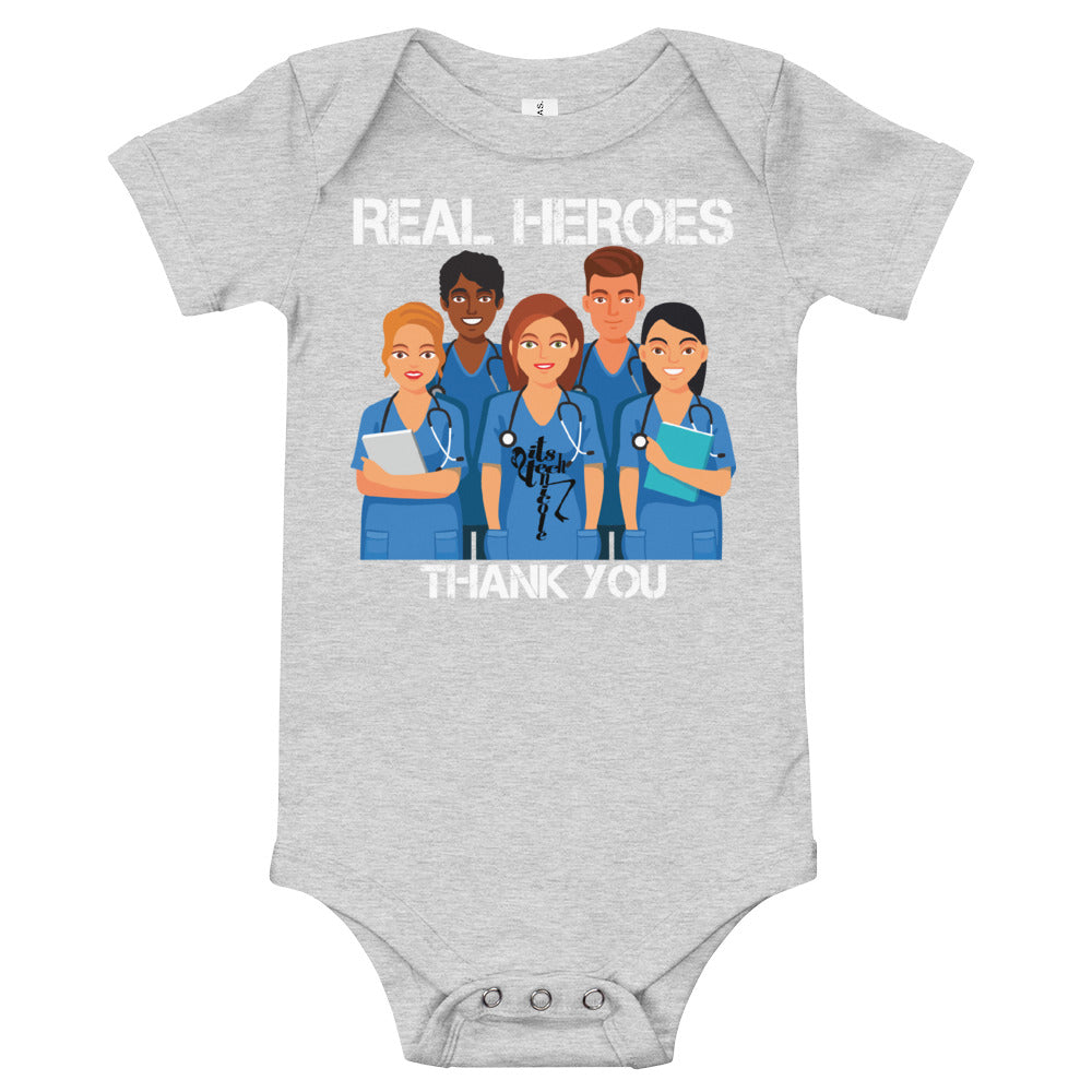 Real Heroes...Thank You Onesie
