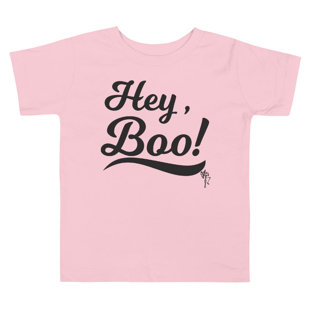 Hey, Boo! Toddler Short Sleeve Tee