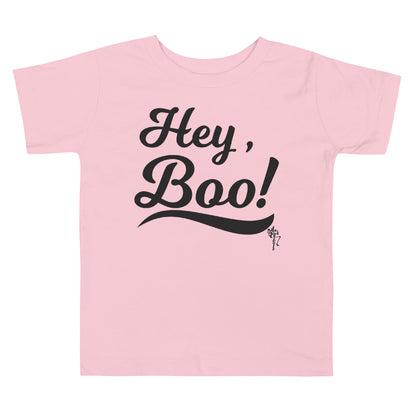 Hey, Boo! Toddler Short Sleeve Tee
