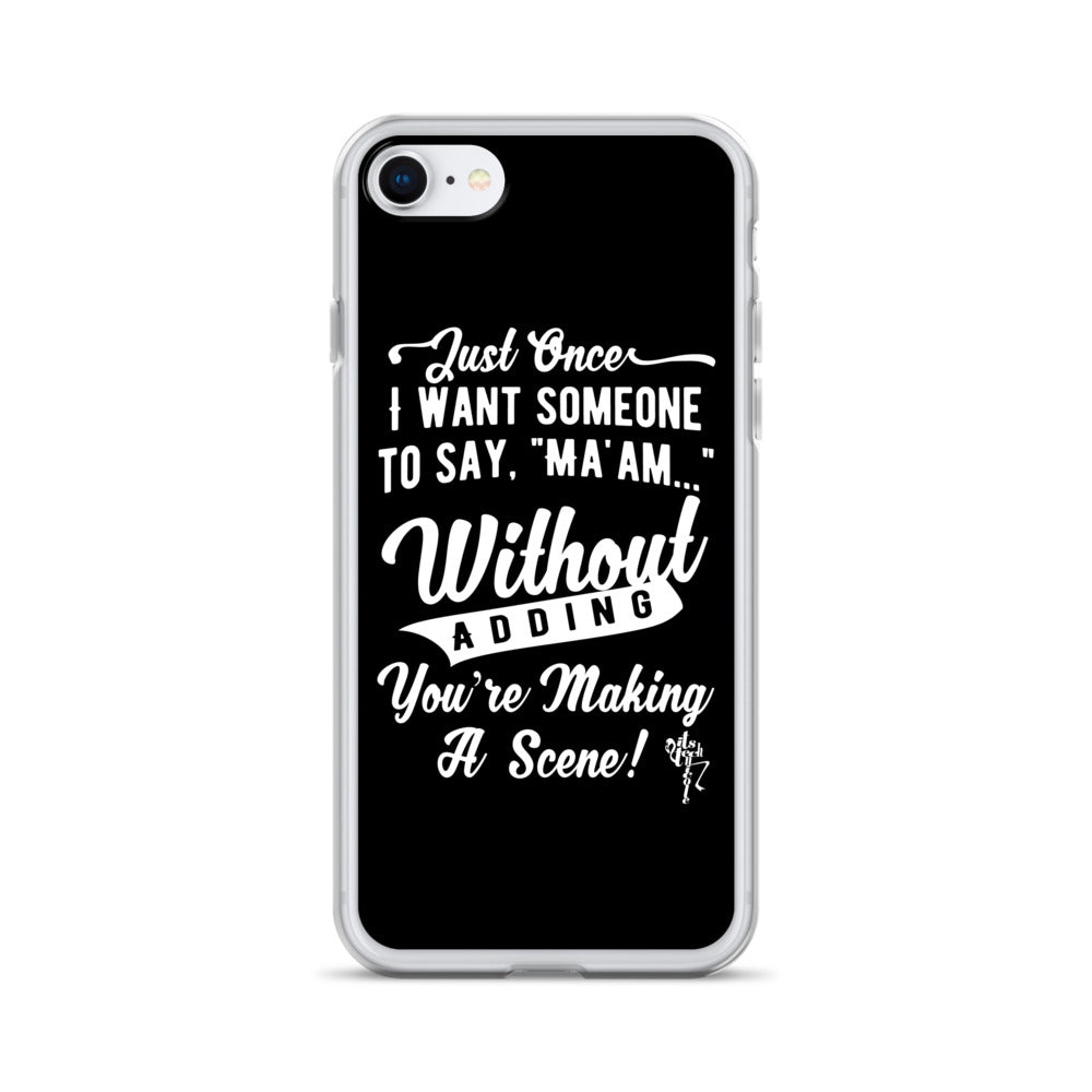 Making a Scene iPhone Case