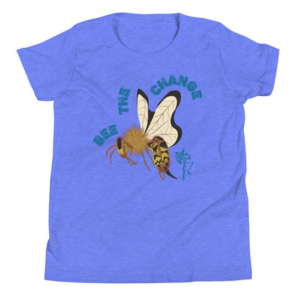 Bee The Change Youth Short Sleeve T-Shirt
