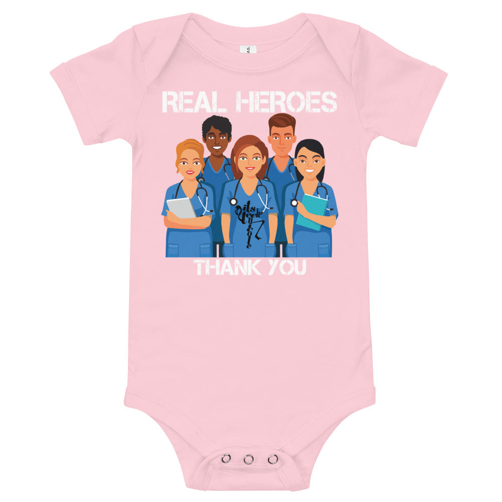 Real Heroes...Thank You Onesie