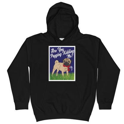 Are You Pugging Kidding Me? Kids Hoodie