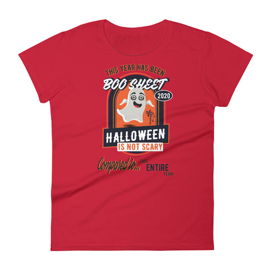 Boo Sheet Women's short sleeve t-shirt