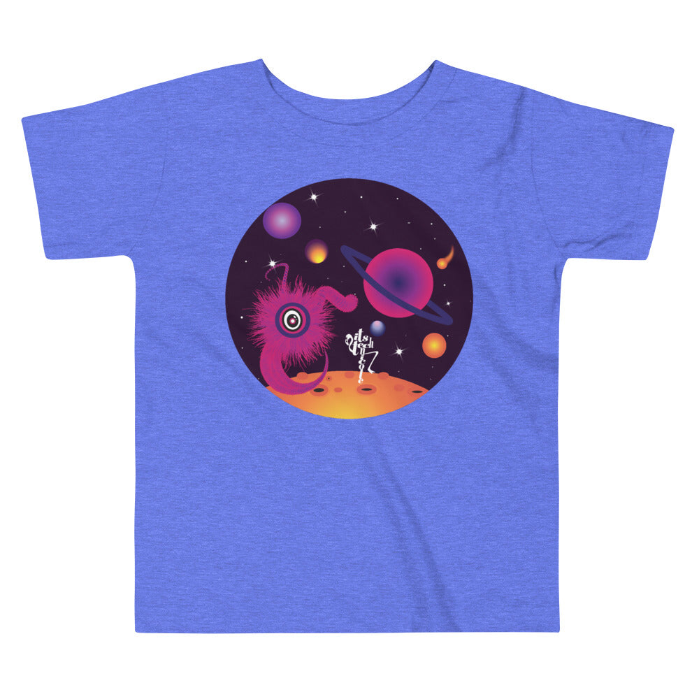 Technicole-ly In Space Toddler Short Sleeve Tee