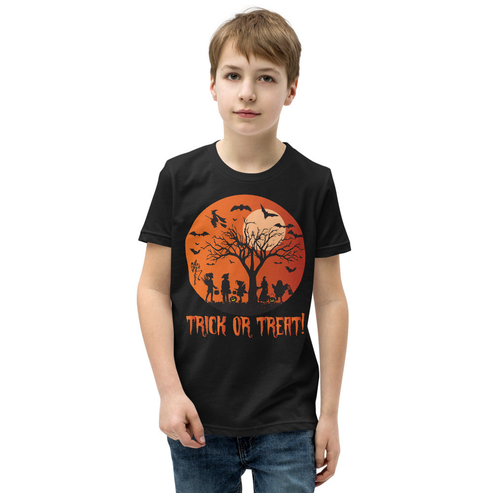 Trick or Treat! Youth Short Sleeve T-Shirt